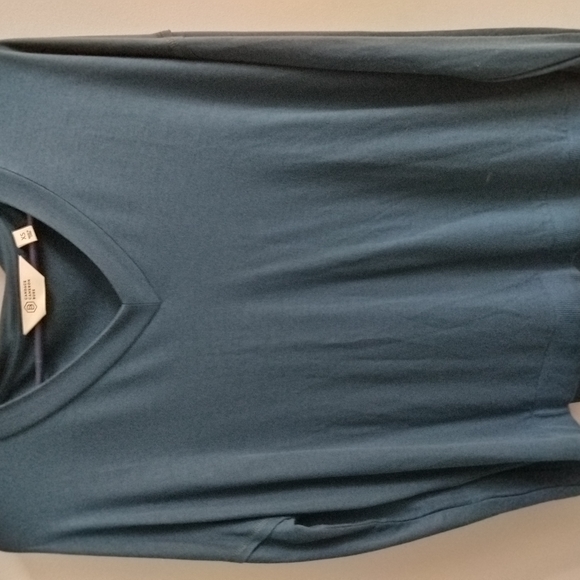 Candace Cameron Bure Size XS Long Sleeve Shirt In Pretty Blue 💙 - Picture 2 of 3